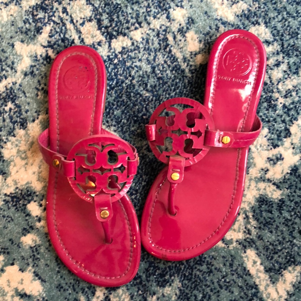 Great Condition Tory Burch Pink Sandals